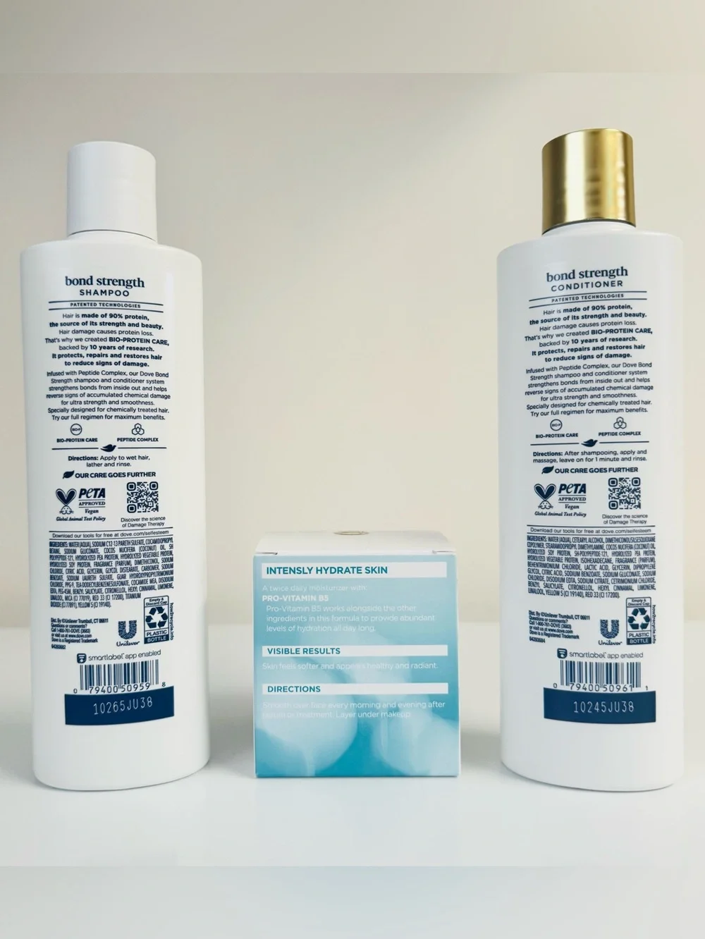 Dove bond strength